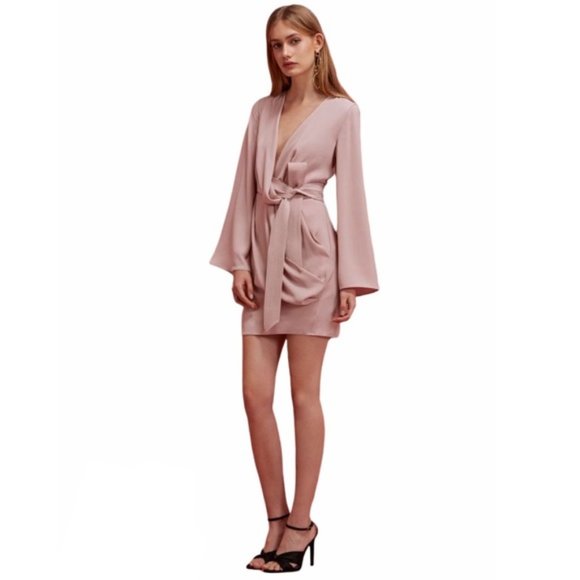 Keepsake the Label Blush No Limits Mini Dress Size Small - Picture 13 of 13